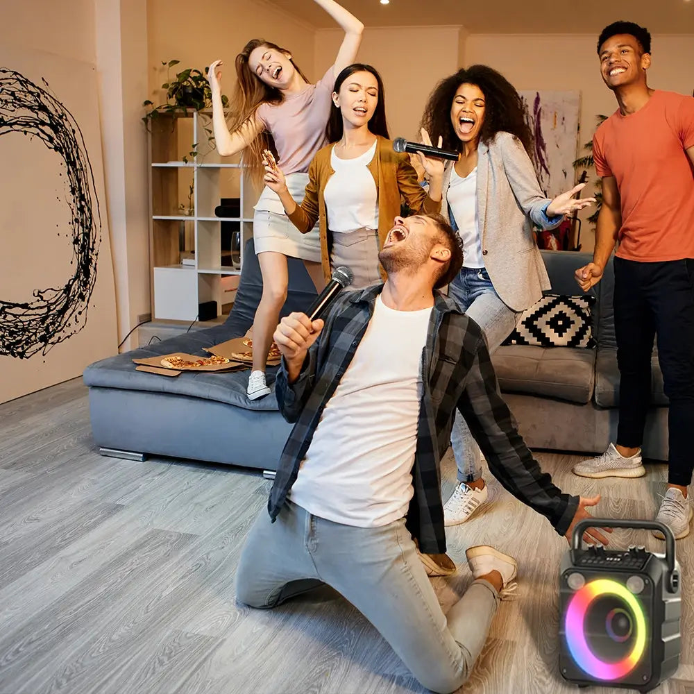 Vizuals SingStation Pro Battery Powered Karaoke Machine