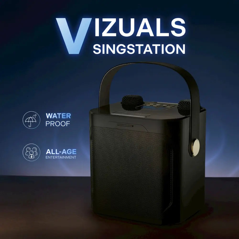 Vizuals Singstation Karaoke Machine for Kids & Adults