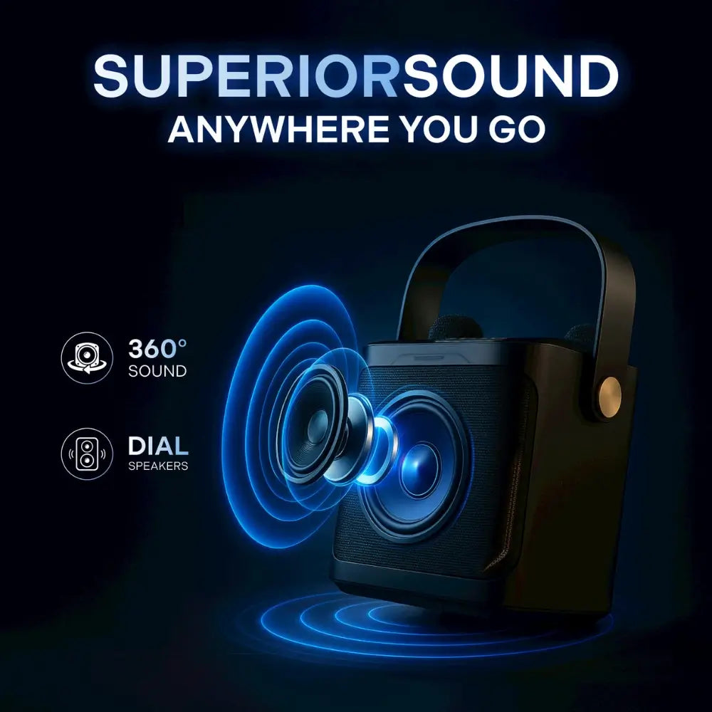 Vizuals Singstation Karaoke Machine for Kids & Adults