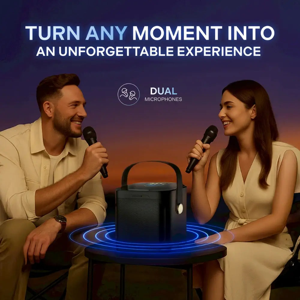 Vizuals Singstation Karaoke Machine for Kids & Adults