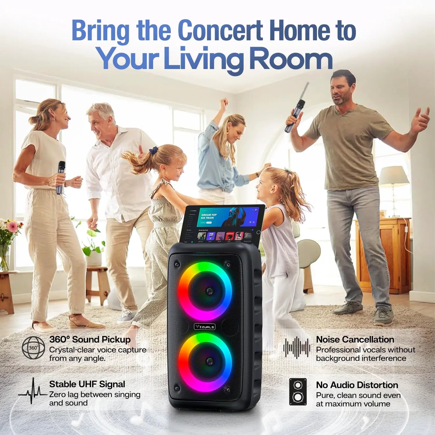 SingStation Pro Karaoke Machine for Kids & Adults