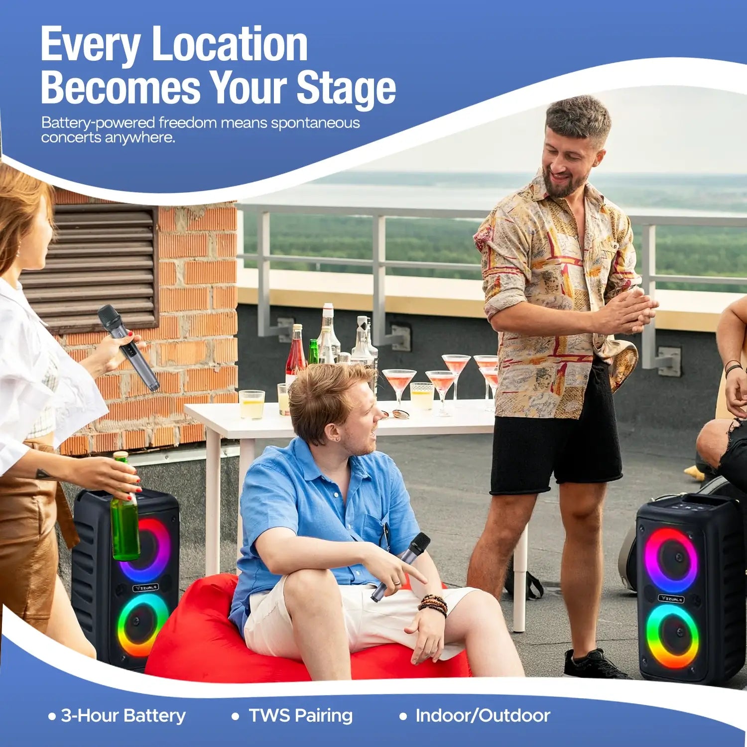 SingStation Pro Karaoke Machine for Kids & Adults